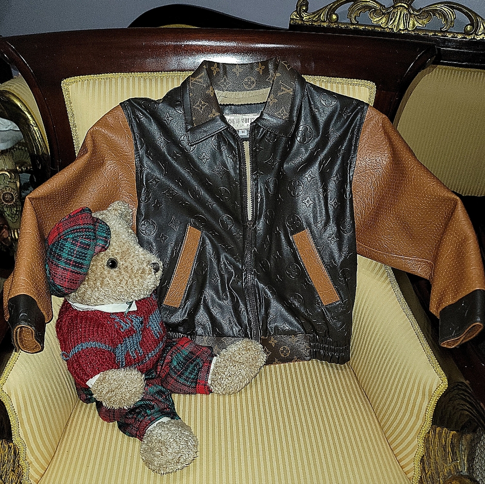 Children's Louis Vuitton  leather coat